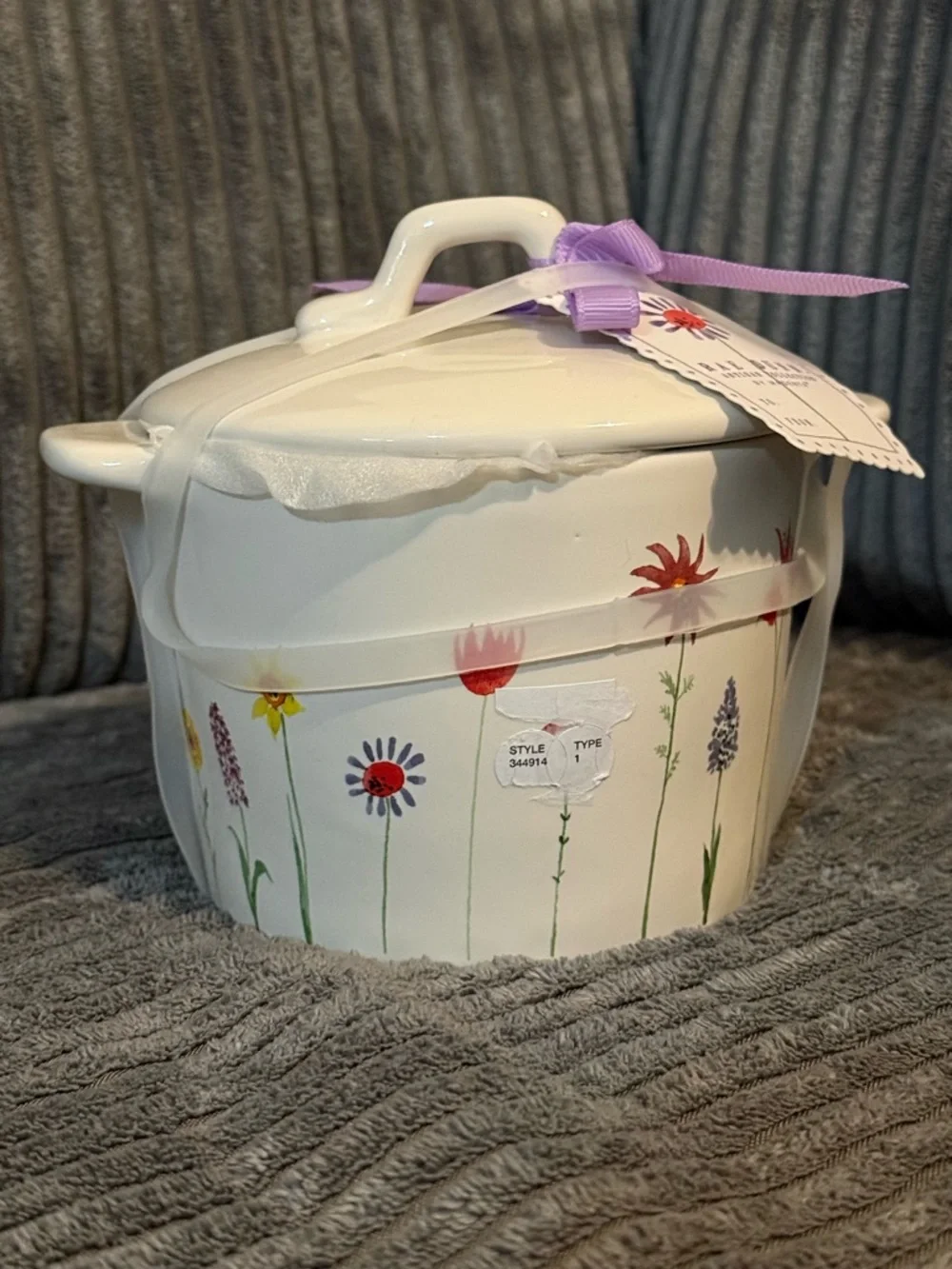 Rae Dunn White Floral 